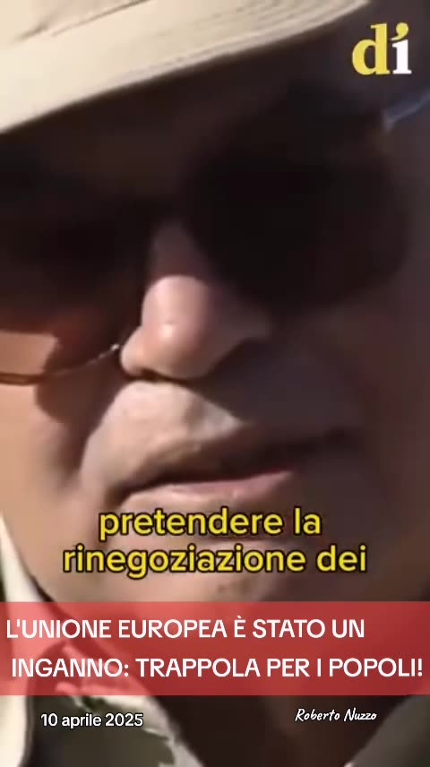 CRAXI: "L'UNIONE EUROPEA È UN INGANNO"