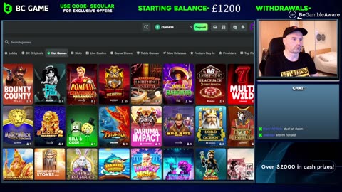 Real money casino gambling @bcgame - !discord to join my wager race! #slots #casino #gambling