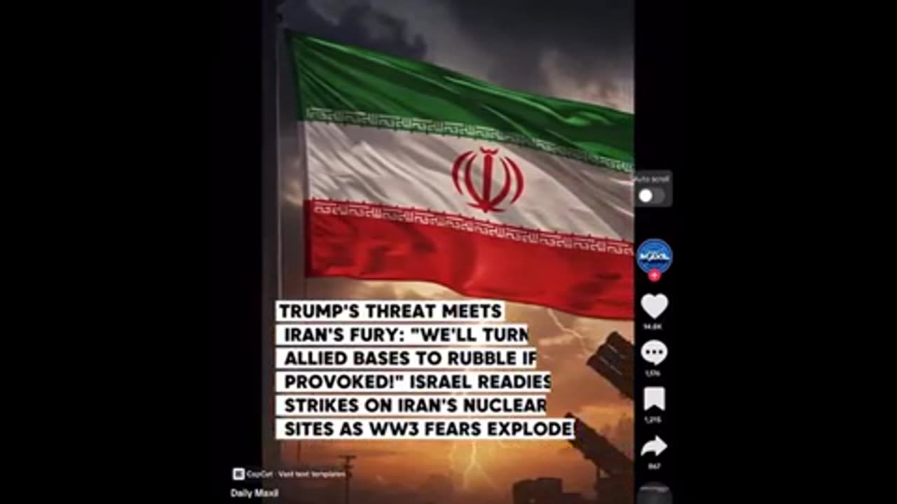US and Iran ..