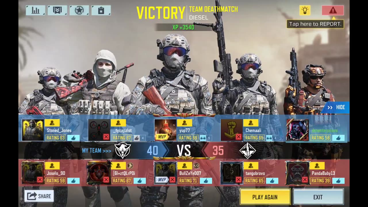 Kick stream and chill cod mobile 2
