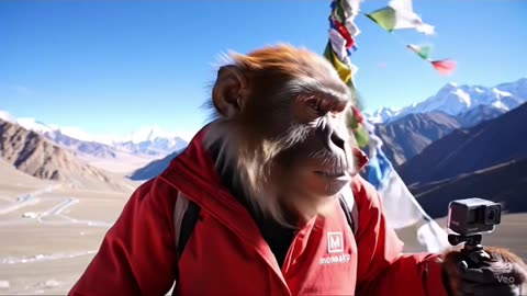 "Tinku Nikal Pda Ladakh Ki Yatra Par 🐒🏍️ | Bandar Ka Leh-Ladakh Vlog!"