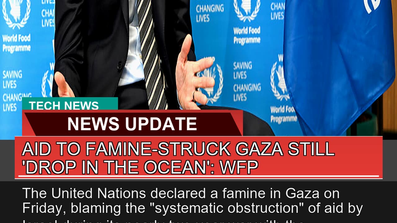 Aid to Faminestruck Gaza Still Drop in the Ocean