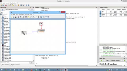 ¿Cómo guardar los datos de una simulación de Xcos en una variable de Scilab_