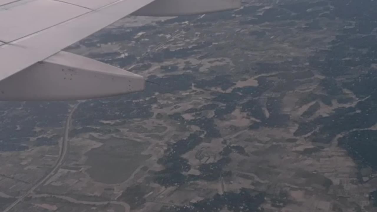 From airplane view