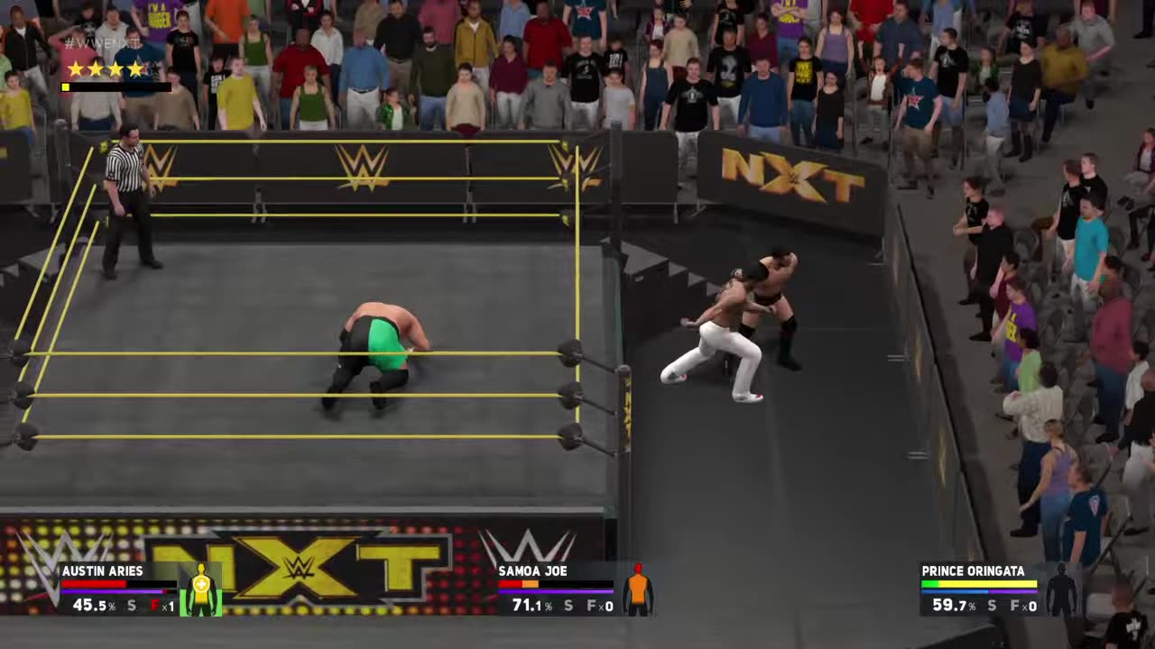 AustinAries SamoaJoe PrinceOringata