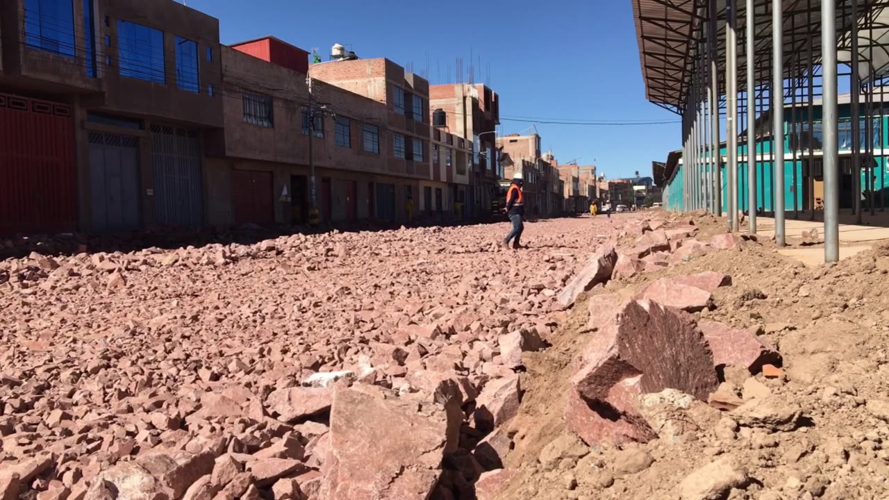Obra: Pavimentación - La Capilla - San Román Juliaca