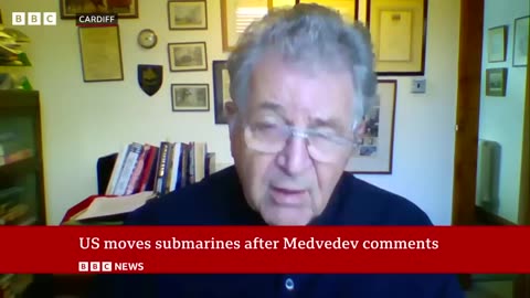 Following remarks made by the former Russian president, Donald Trump
