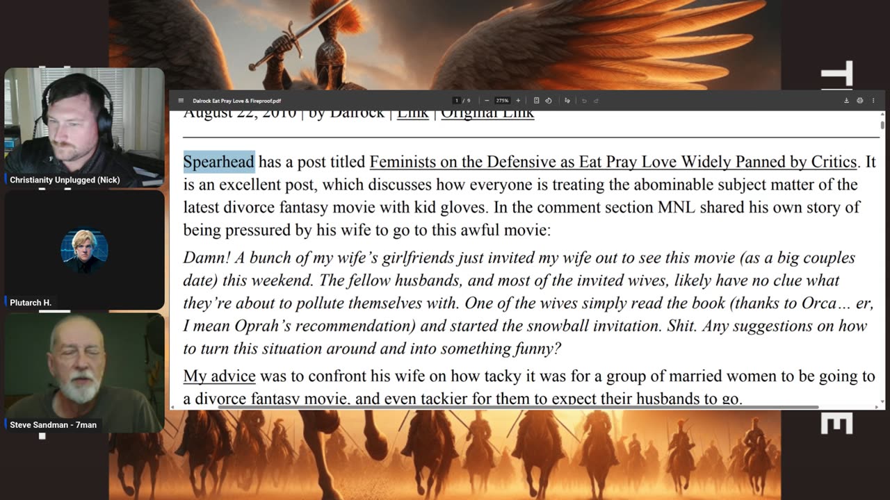 Dalrock on Fireptoof - #58 by @TheResurgenceOfSanity