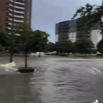 Chicago has been hit by rain and major flooding in several areas and it continues.