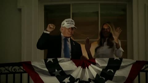 President Trump and the First Lady did a sweet Trump dance 😂 🤣🤣