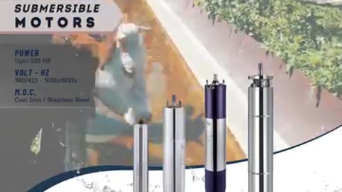 Durable Submersible Motors for Long-Lasting Performance