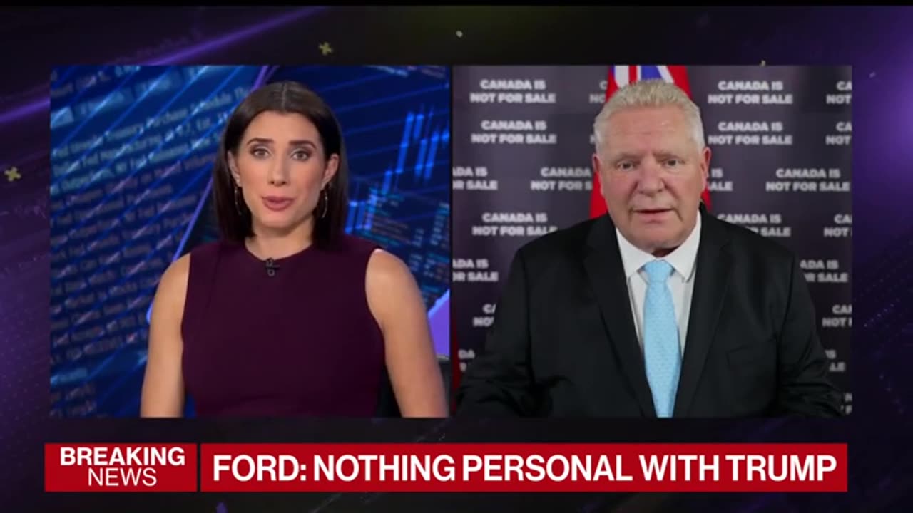 Doug Ford Strongly Recommends Canada 'Not To Retaliate' Against Trump's Tariffs