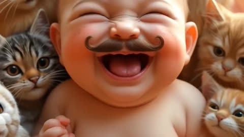 Baby Can’t Stop Laughing! 🐰😂