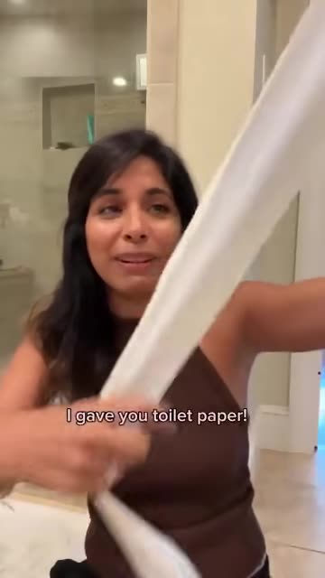 Toilet Paper Prank