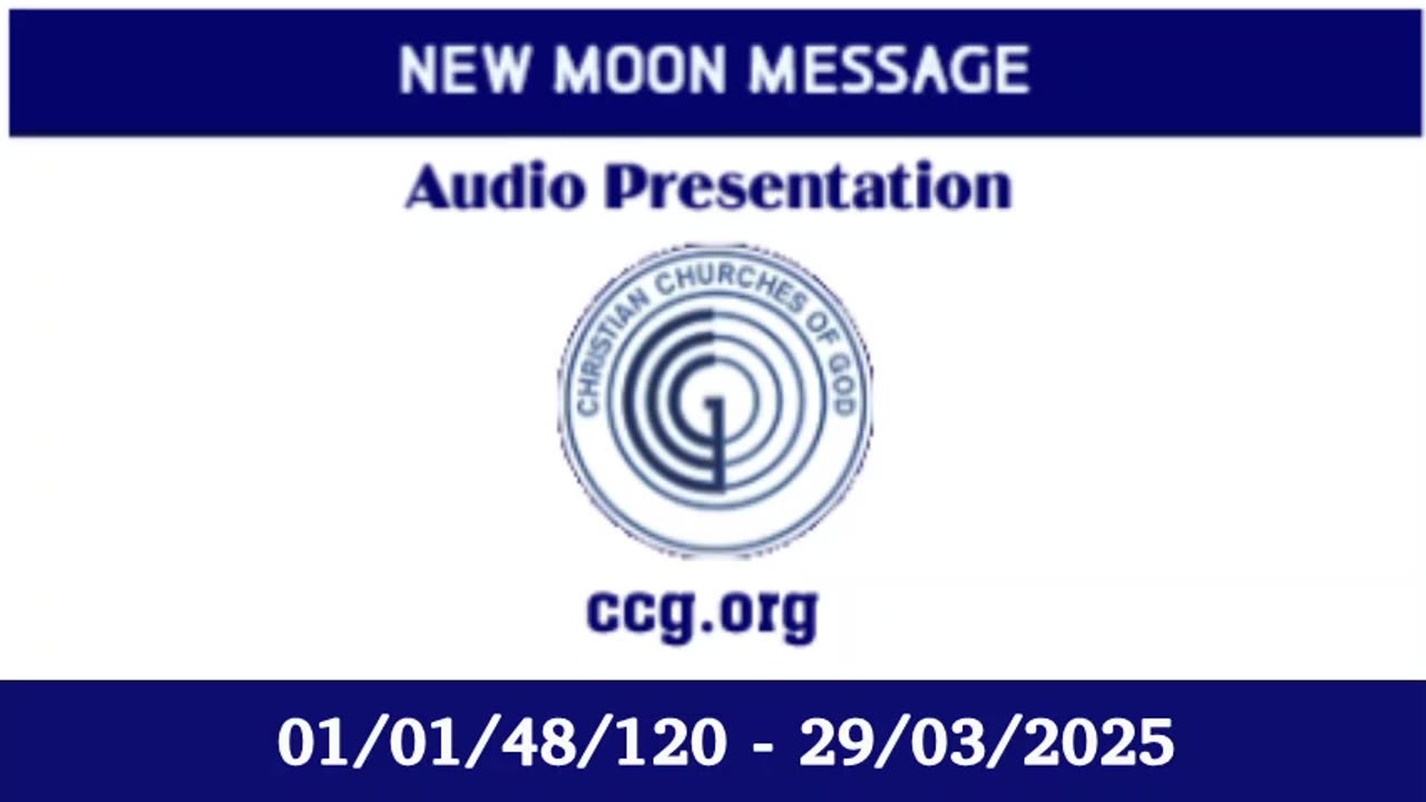 NEW YEAR New Moon Message (Audio) for 01/01/48/120 - 29/03/2025