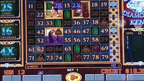 davinci diamonds keno