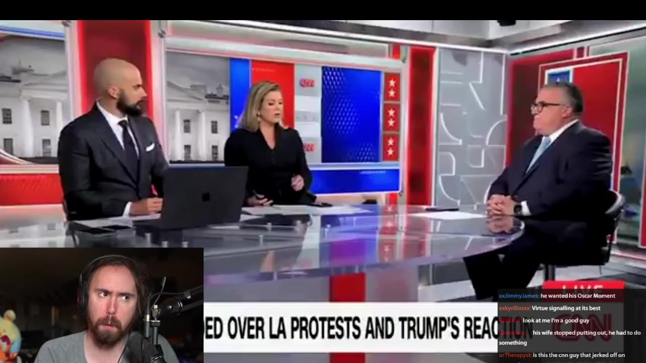Democrat Senator crashes out..