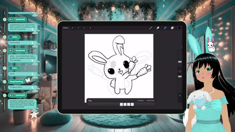 ASMRArt and Cozy vibes with the BunnyGirl ｜ ♡ !cozy !commands !asmr !art [vod archive]