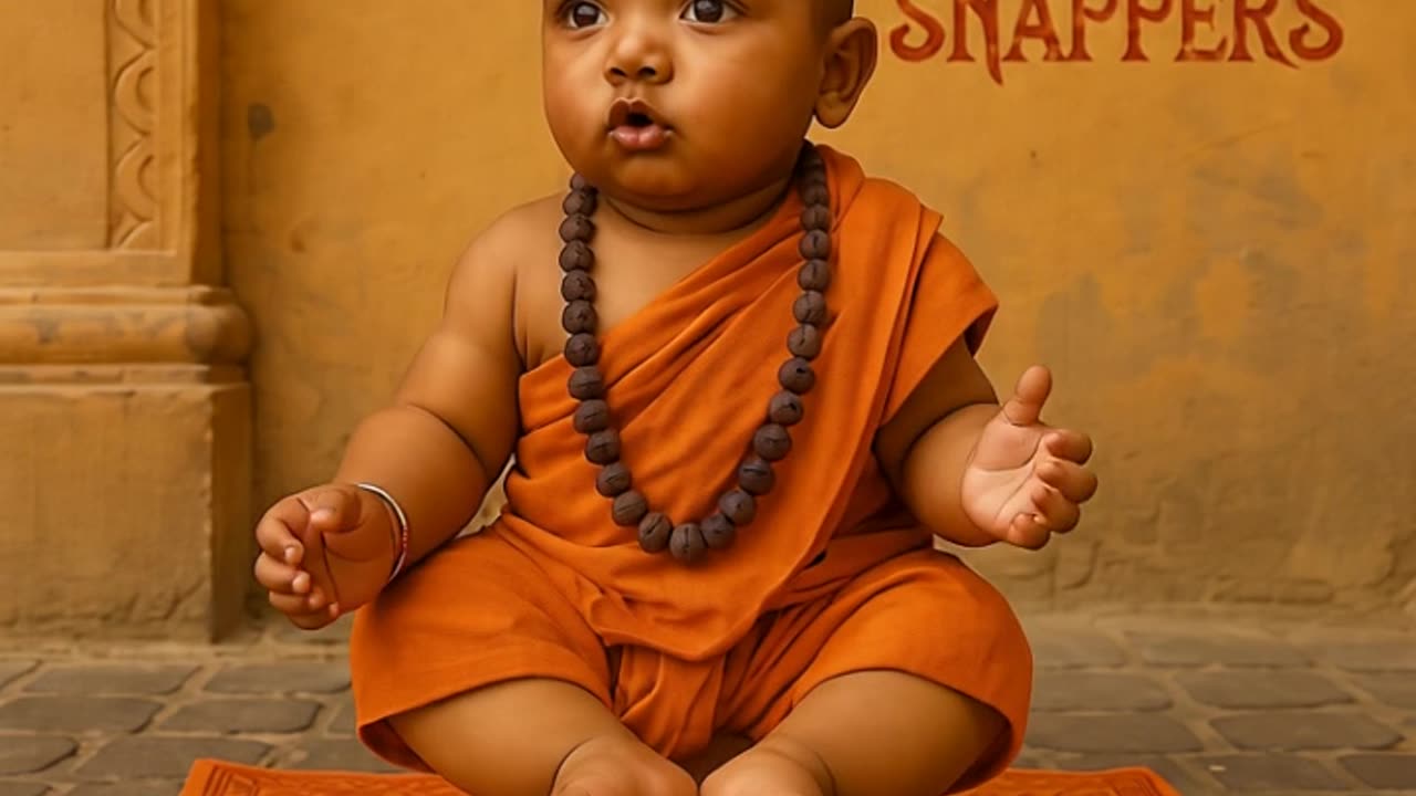 Baby Guru Drops WISDOM Like a Toddler Yoda 👶🧠| Funniest Enlightenment Ever!