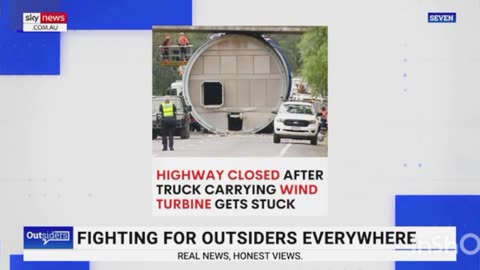 Wedged Wind Turbine: Symbol of Labor’s Ideological Obstructionism
