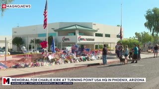 🕯 Memorial for American Martyr Charlie Kirk at Turning Point USA in Phoenix, Arizona [LIVE]