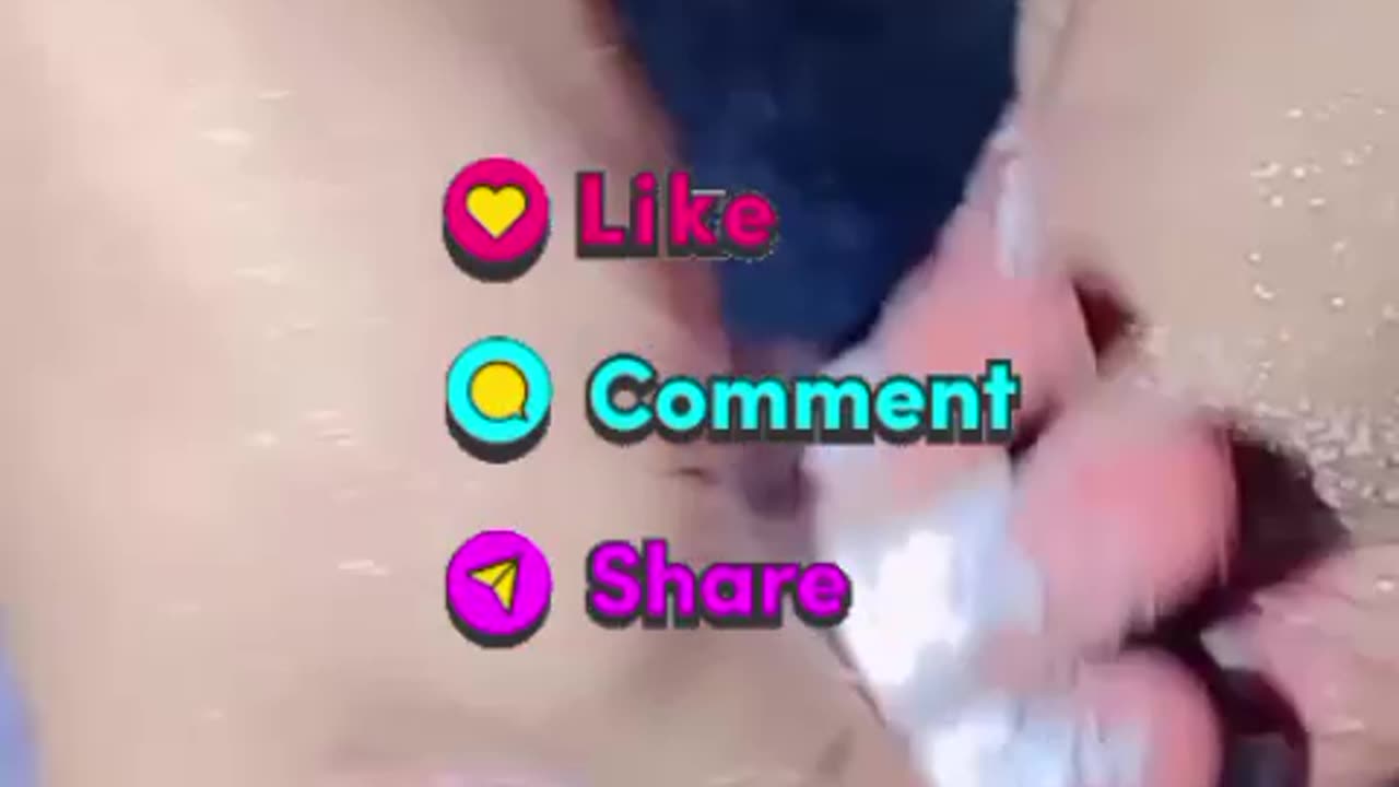 ASMR baking soda curshy