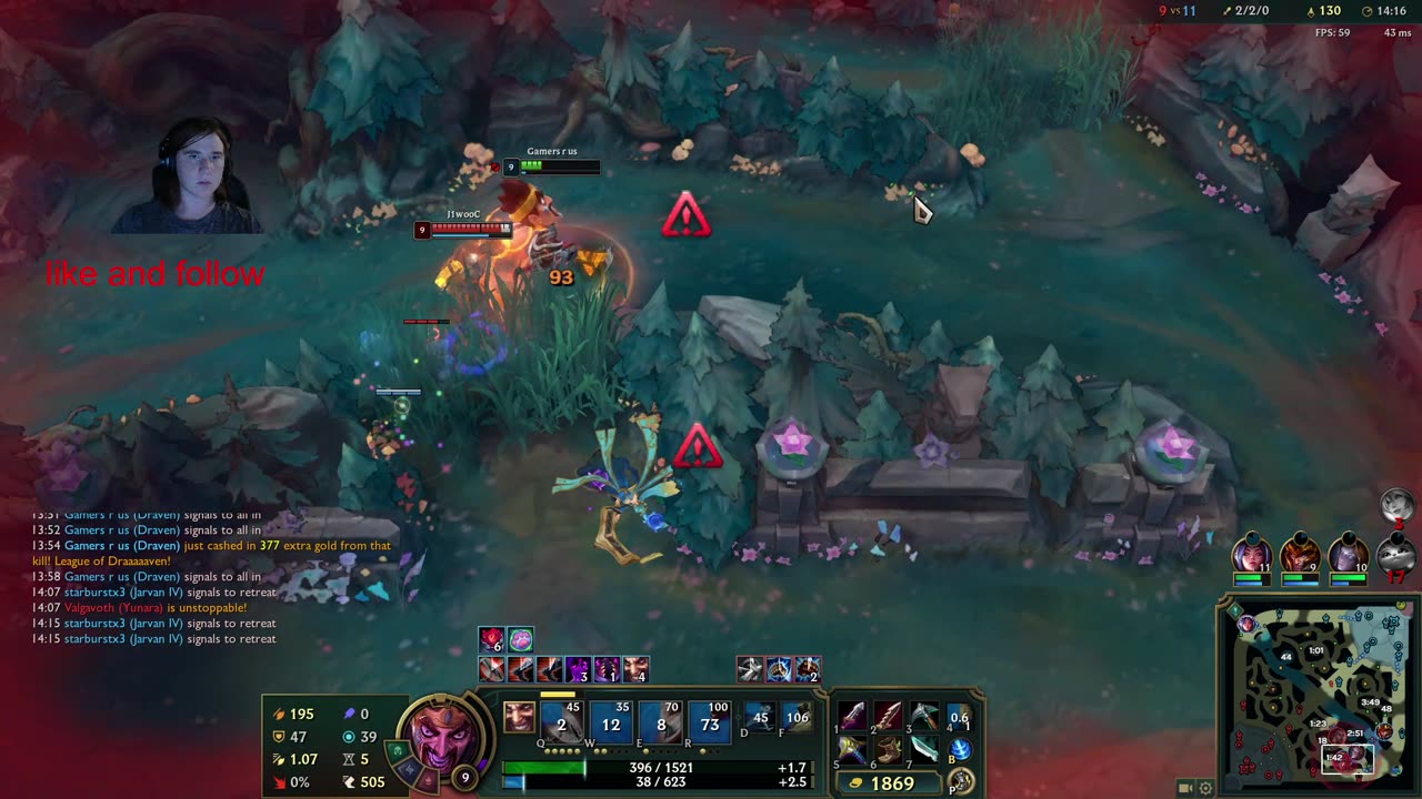 winning ranked on every champion in order A-Z.