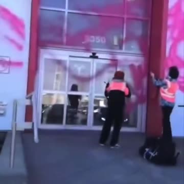 Looney “Climate Activists” Vandalize Tesla Dealership in Montreal Canada