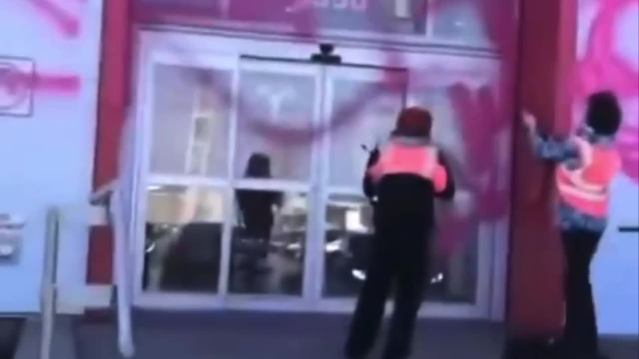 Looney “Climate Activists” Vandalize Tesla Dealership in Montreal Canada