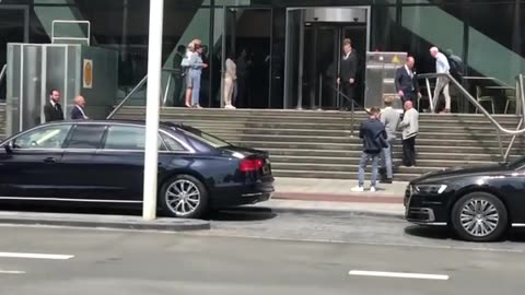 Koning bezoekt VNO-NCW hoofdkantoor in Den Haag