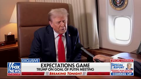Trump Shares What He Expects From Putin Meeting And What Happens Afterwards