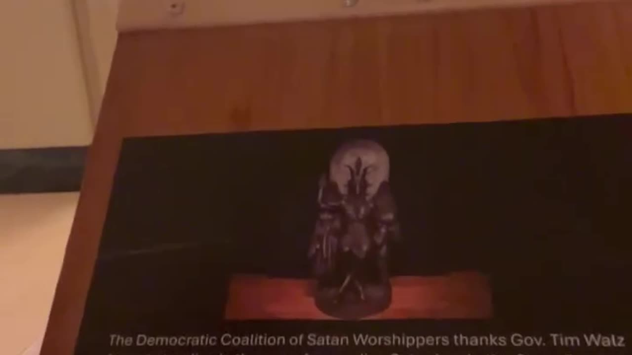 Satan has a special place for Governor Tim Walz