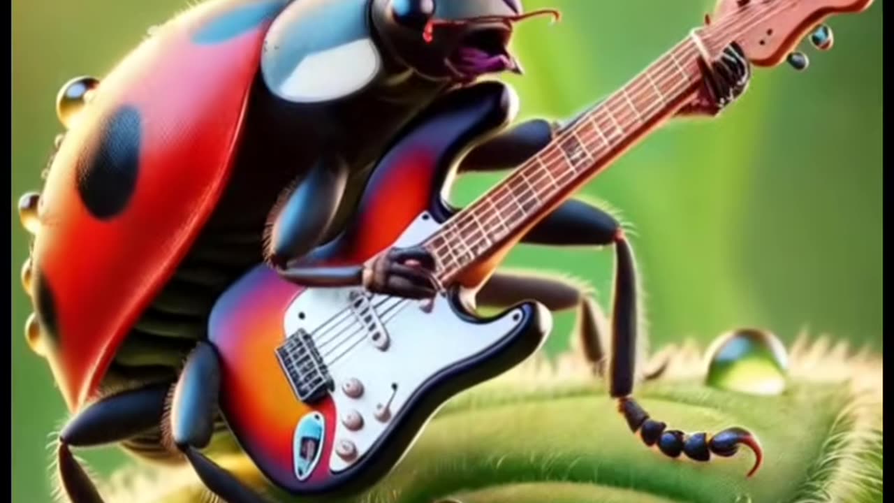 Ladybug 🐞 #ai #fypシ #fyp #electricguitar