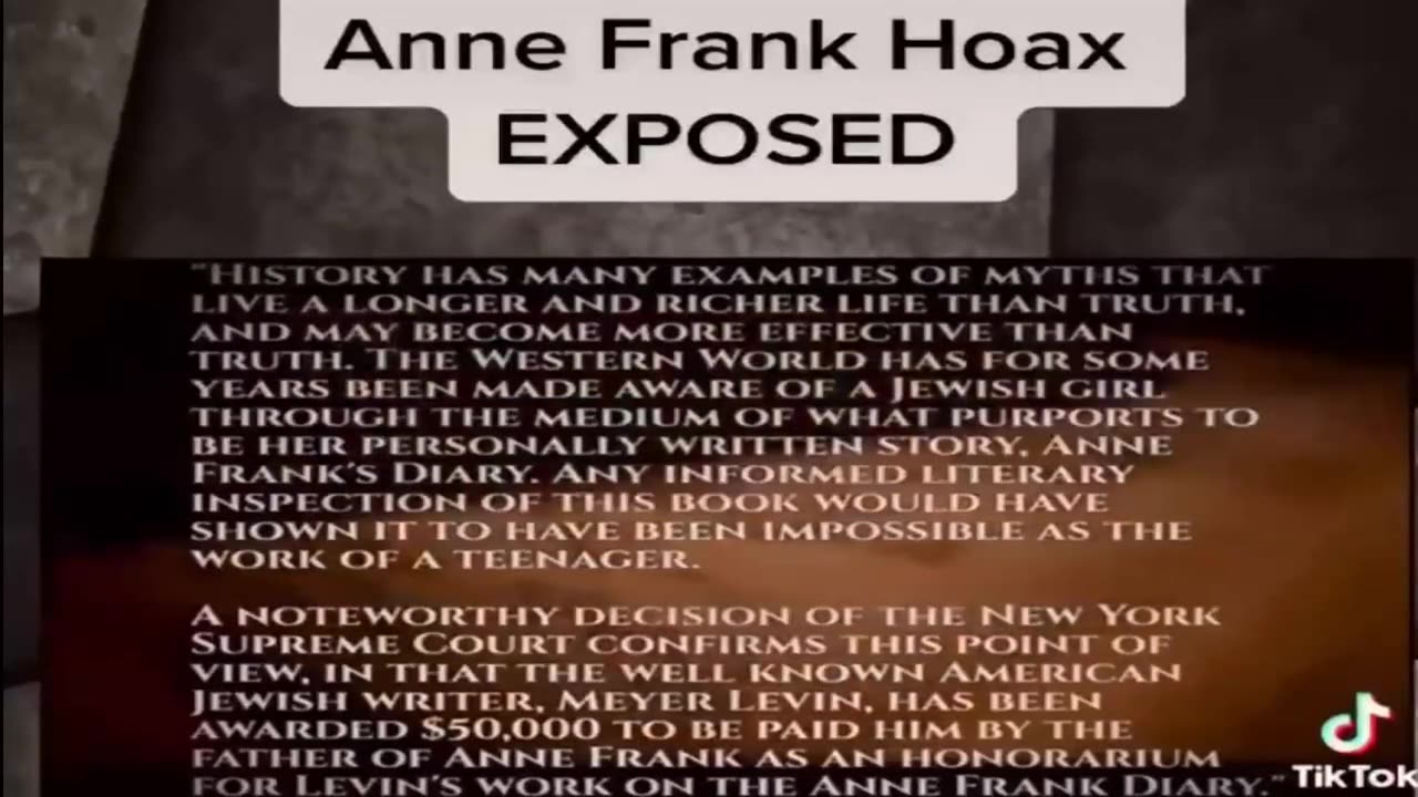 The Anne Frank Hoax