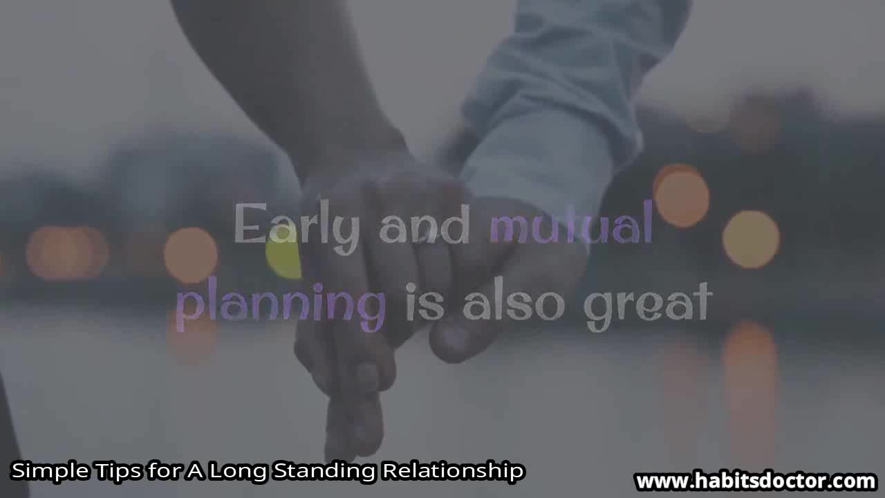 Simple Tips for A Long Standing Relationship