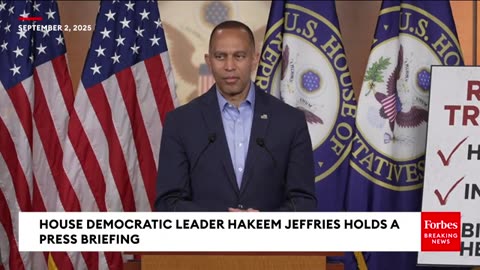 'Republicans Are Driving Us On A Path Toward A Government Shutdown': Jeffries Shreds GOP