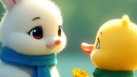 “A Lost Bunny and The Duck Who Cared | Heartwarming Animated Short”