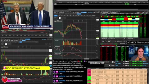 LIVE Day Trading the Stock Market