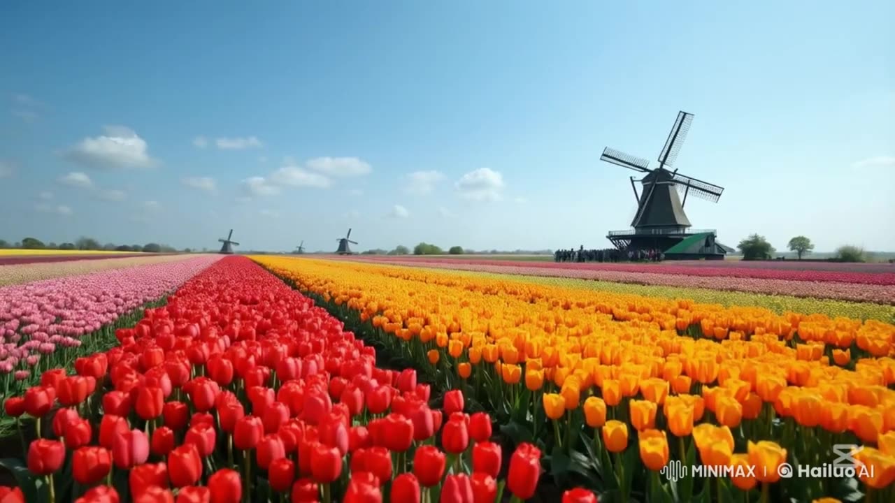 the Magical Tulip Fields of the Netherlands!