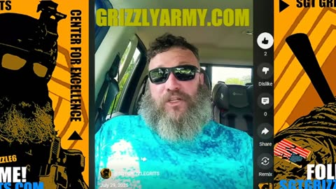 SGT GRIZZLEGRITS COMMUNITY WORK PARTY