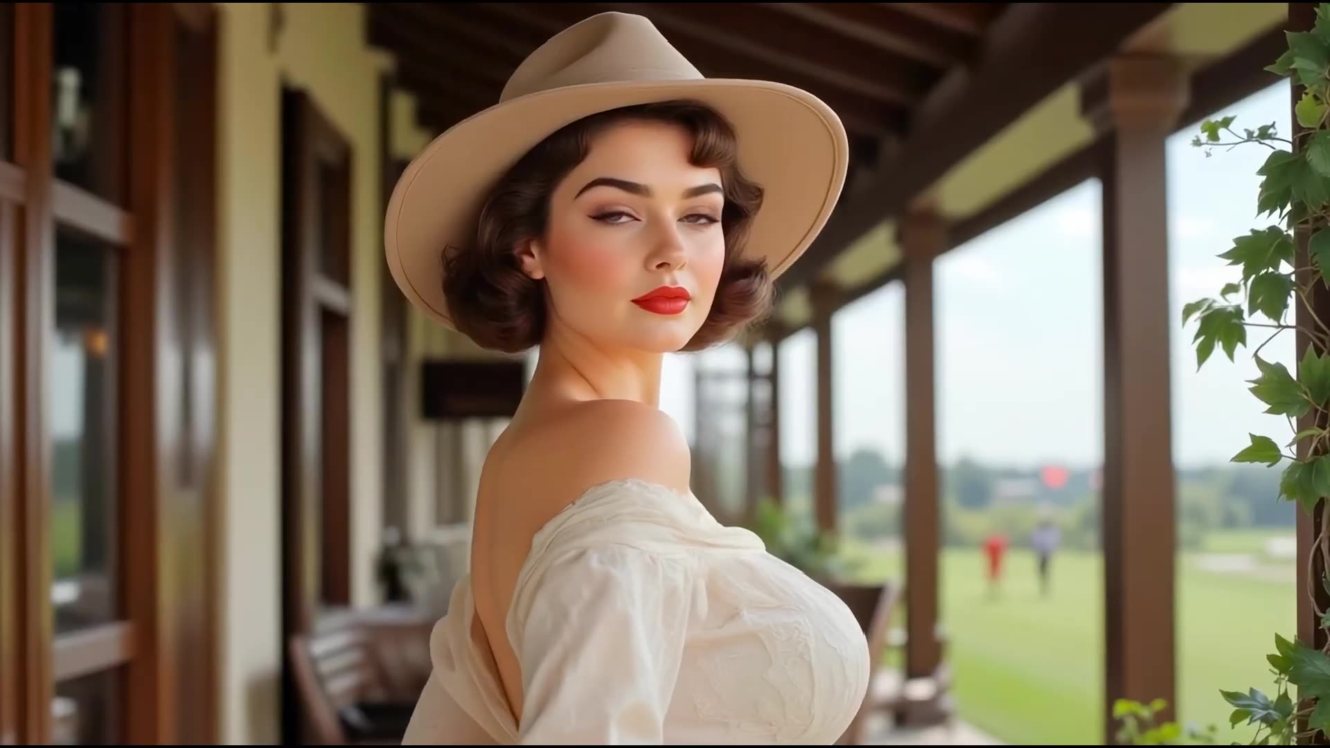 ⛳️ Female GOLF Club - 1980s AI Women in the Playing Golf (AI Cinematic)