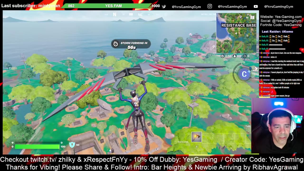 New Season Same Fortnite Daily Show with Host DjS Oh YES! Gaming in Fishers