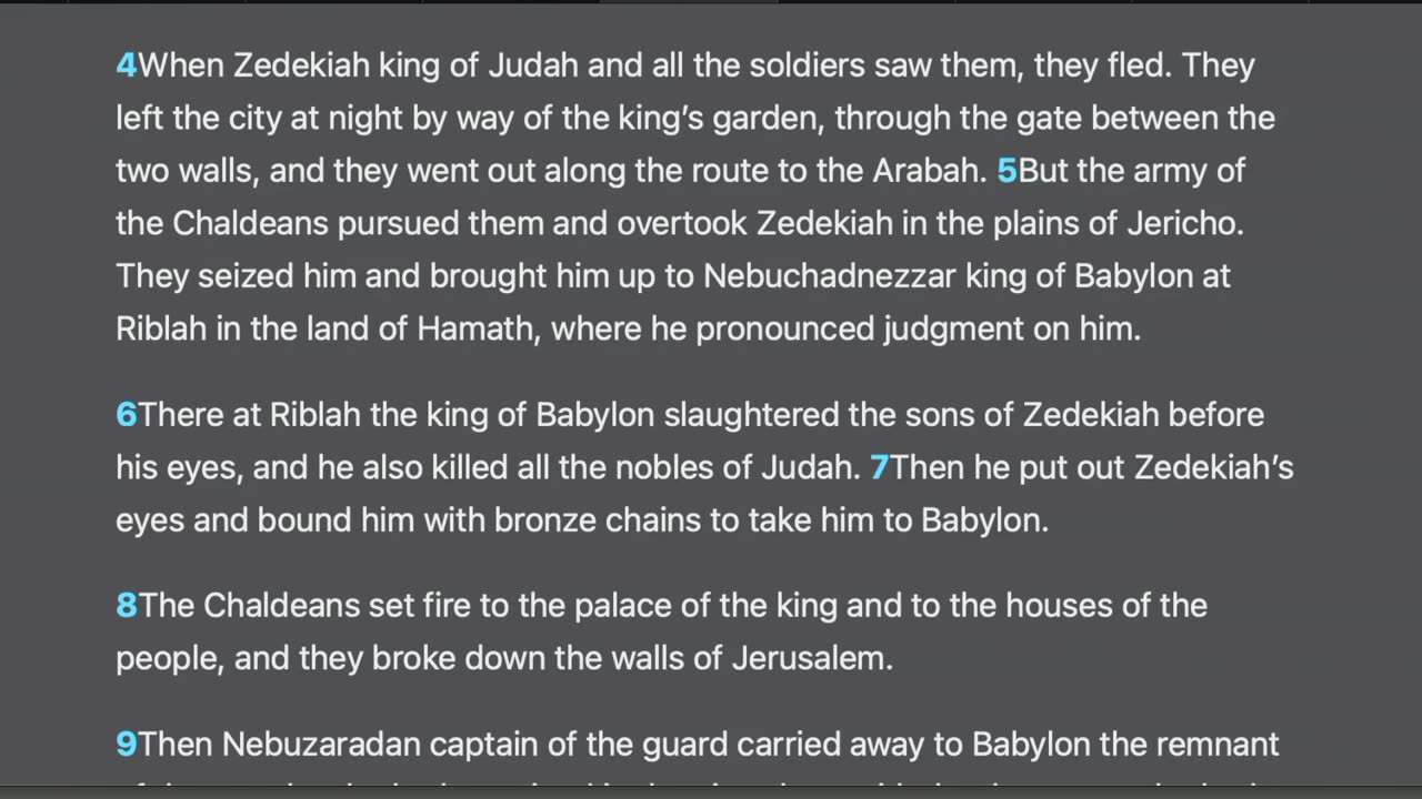 Jeremiah 39