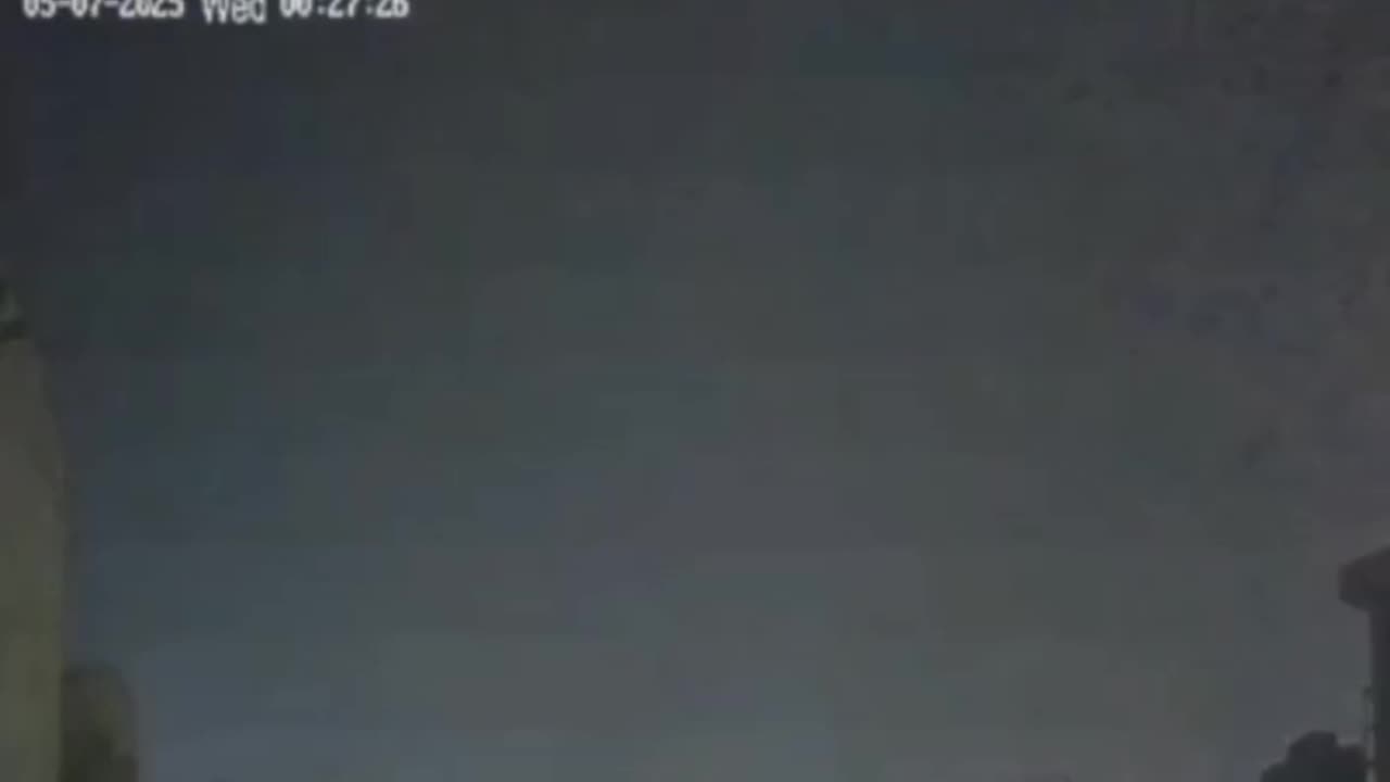 The moment Indian ballistic missiles hit targets in Pakistan