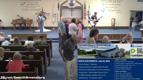Corinth 7-20-2025: James Chapter 4