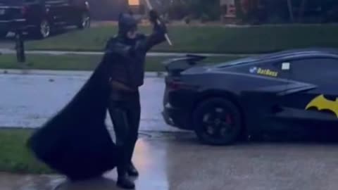 Broke Batman After Crypto Crash Lives in Car