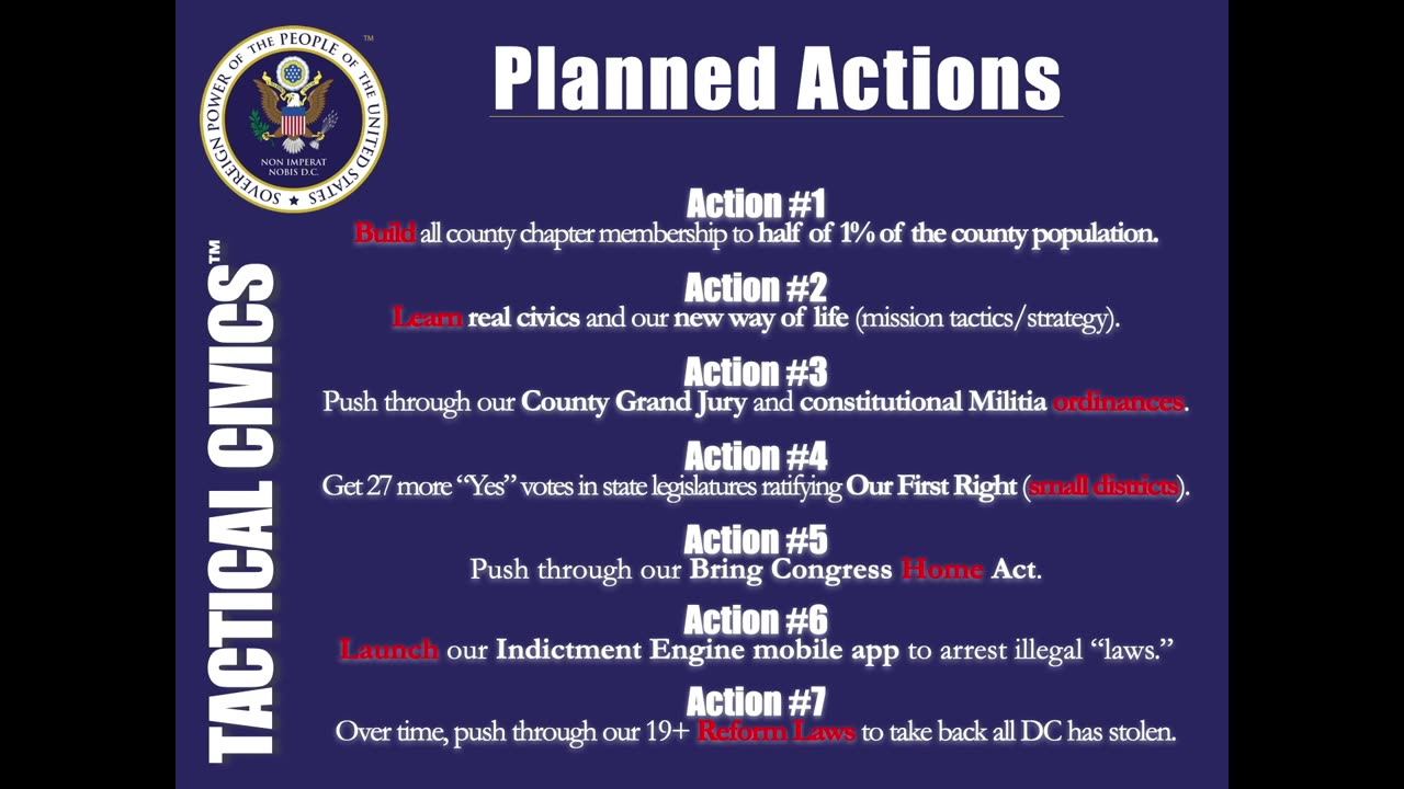 TACTICAL CIVICS: Introduction