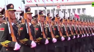 More Footage from China’s Military Parade — They March So Precisely!