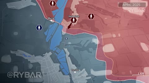 🇷🇺 🏹 🎣 Fighting on the Lyman Axis — Rybar’s Analysis