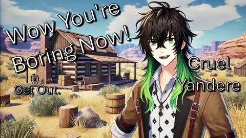 [ASMR] Femboy Yandere BF Breaks You In Isolation & Throws You Away (M4M) (Stockholm Syndrome)
